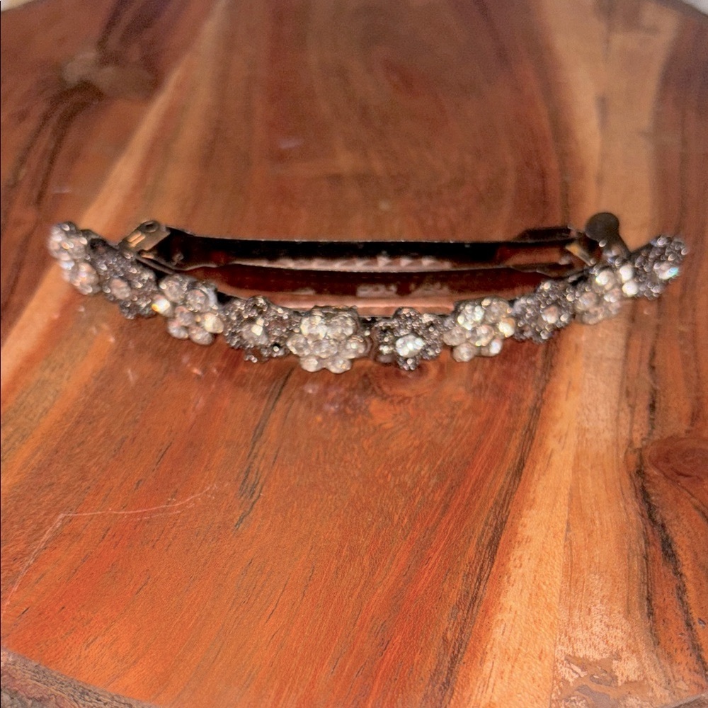 Elegant Rhinestone Hair Barrette